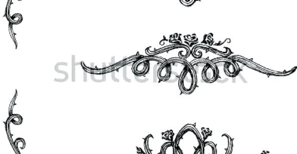 580x300 Rose Vines Drawings