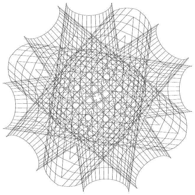 Guilloche Rosette Free Vector 660x660 Guilloche Rosette Free Vector