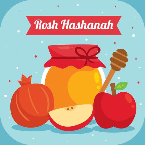 Rosh Hashanah Vector