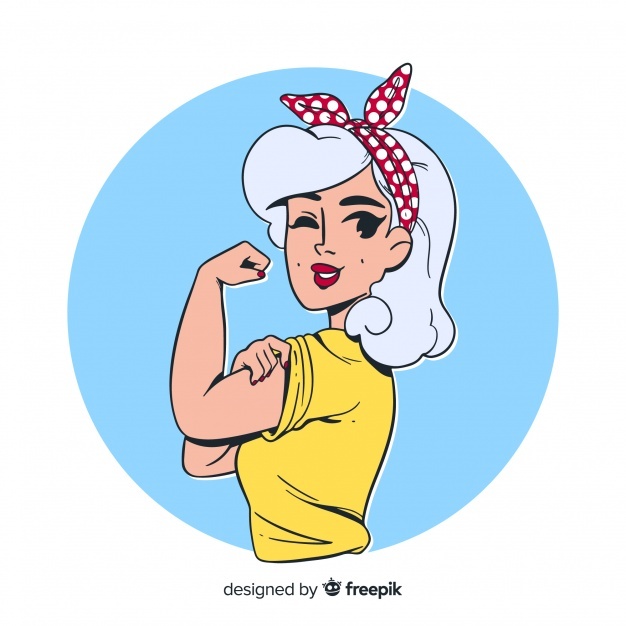 Rosie The Riveter Vector Art at Vectorified.com | Collection of Rosie ...