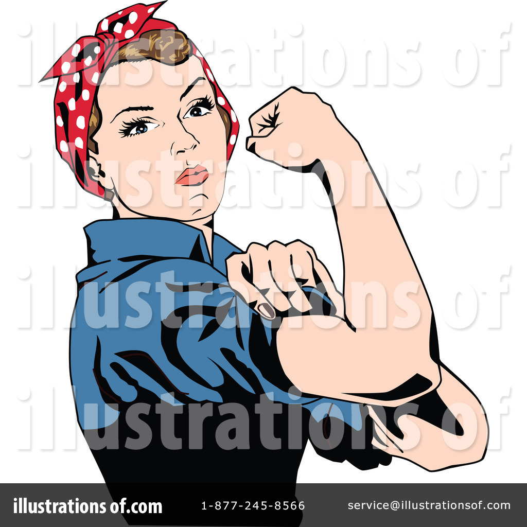 Rosie The Riveter Clipart. 