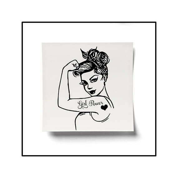 570x570 Huge Collection Of 'rosie The Riveter Silhouette' Download More