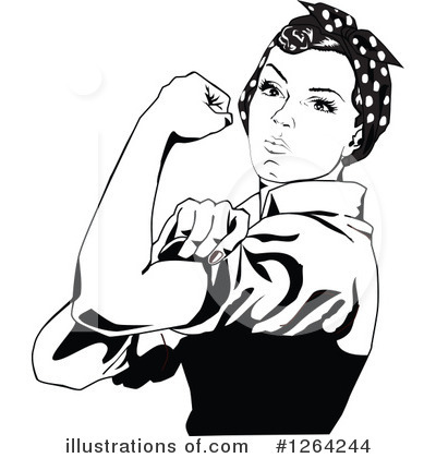 400x420 Rosie The Riveter Clipart