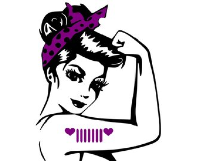 400x318 Rosie The Riveter Drawing Png