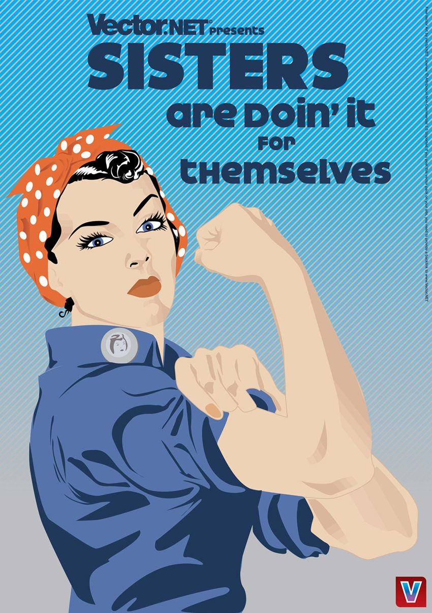 850x1205 Rosie The Riveter Wallpapers