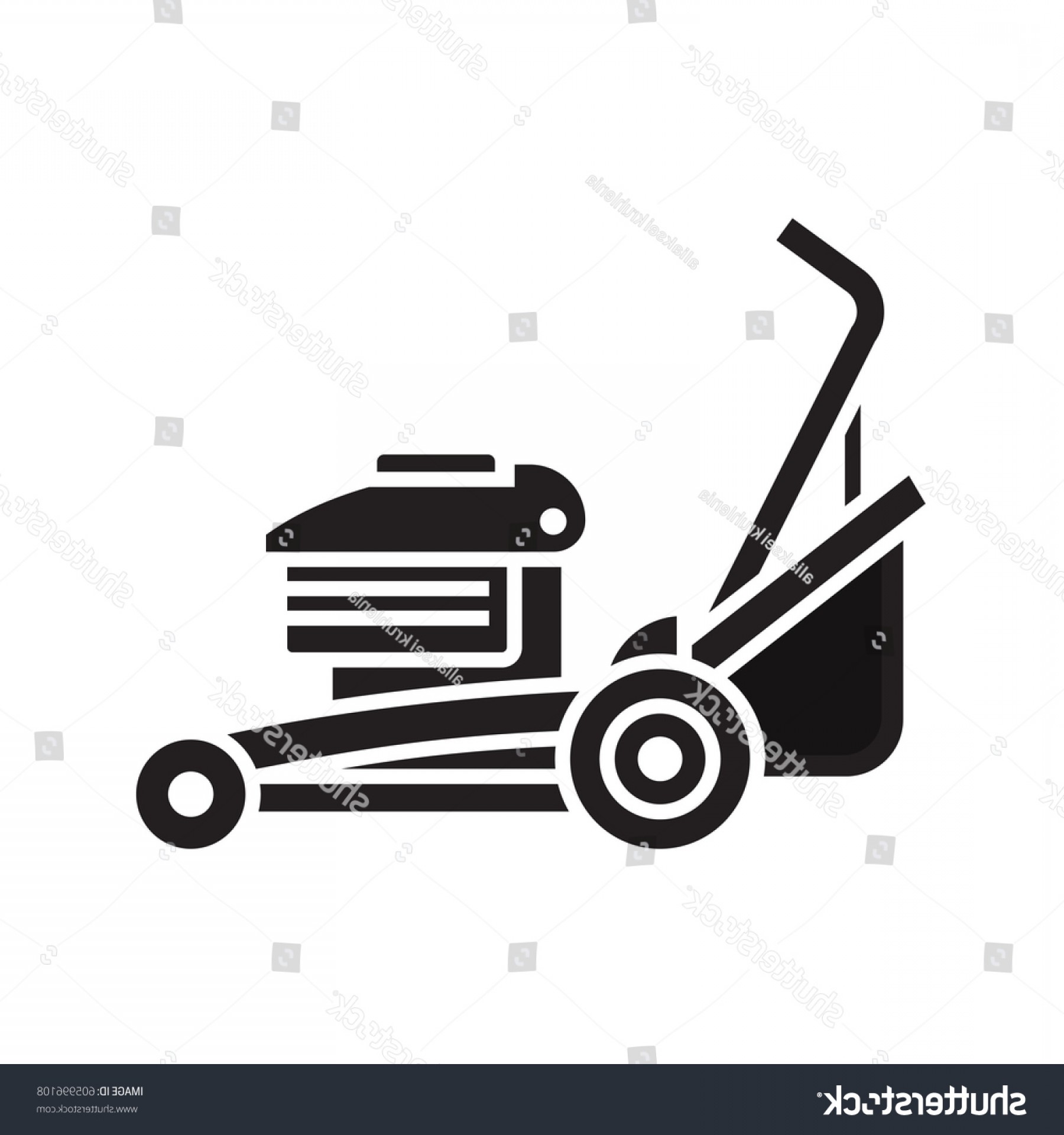 1800x1920 Lawn Mower Silhouette Vector Catchsplace