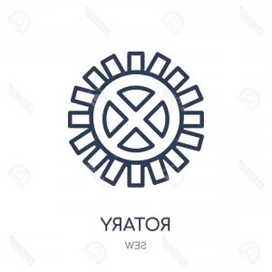 300x300 Photorotary Icon Rotary Linear Symbol Design From Sew Collection