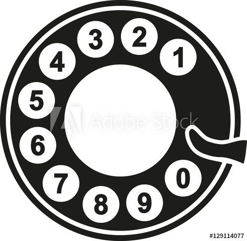 500x487 Rotary Phone Dial