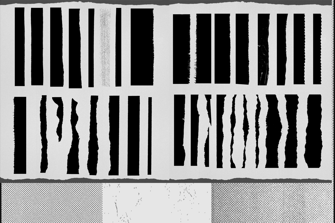 Vector Rough Edges, Grunge Elements Set 1160x774 Vector Rough Edges, Grunge Elements Set