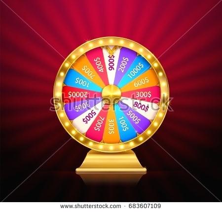 450x430 Fortune Wheel Game Spin Realistic Lucky Spinning Luxury Gold
