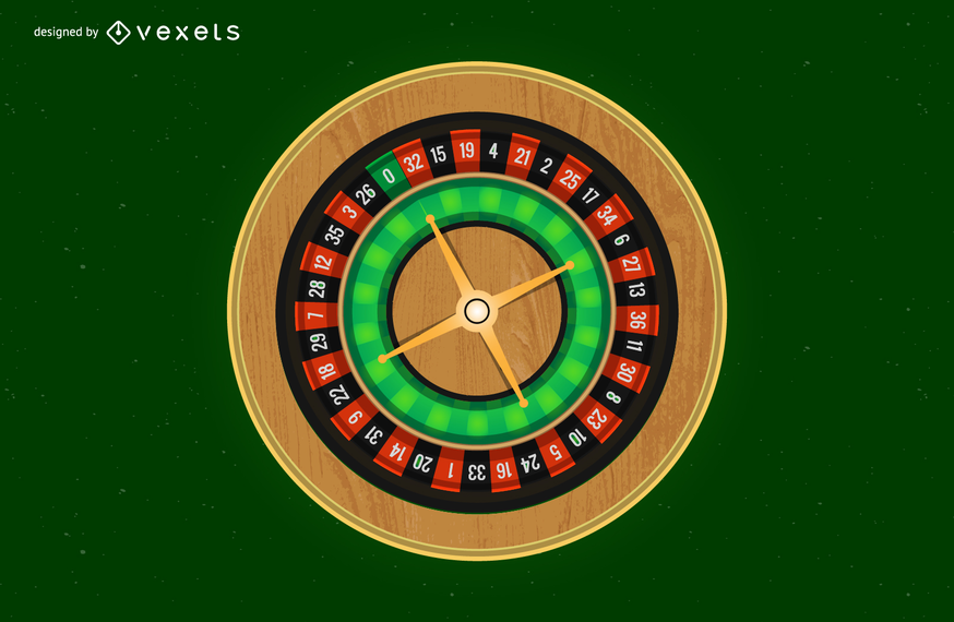 874x570 Roulette Vector