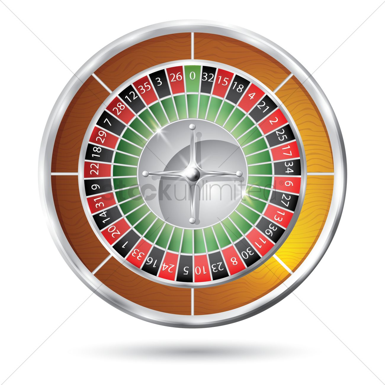 1300x1300 Casino Gambling Roulette Vector Image