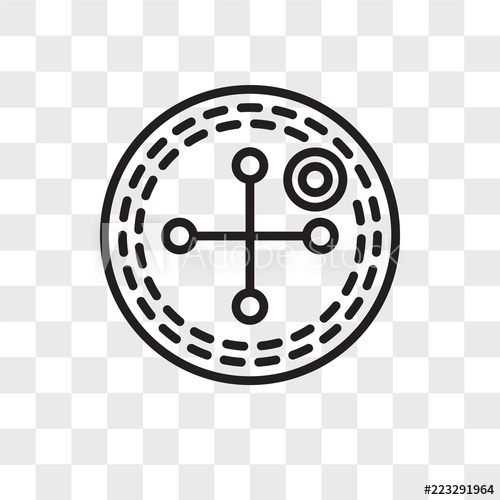 500x500 Roulette Table Vector Icon Isolated On Transparent Background