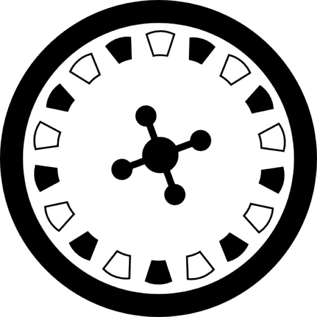 626x626 Roulette Wheel Vector