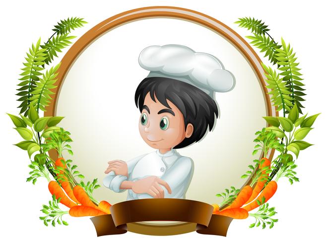 659x490 Male Chef In Round Banner