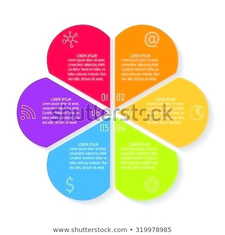 450x470 Circular Flower Design Template Connected Stock Vector Round
