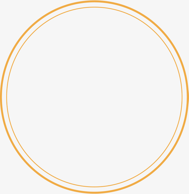 650x667 Yellow Round Border, Vector Png, Yellow