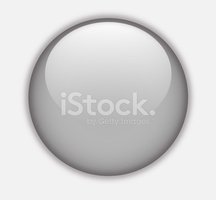 216x200 Gray Glossy Blank Round Button Vector Stock Vectors