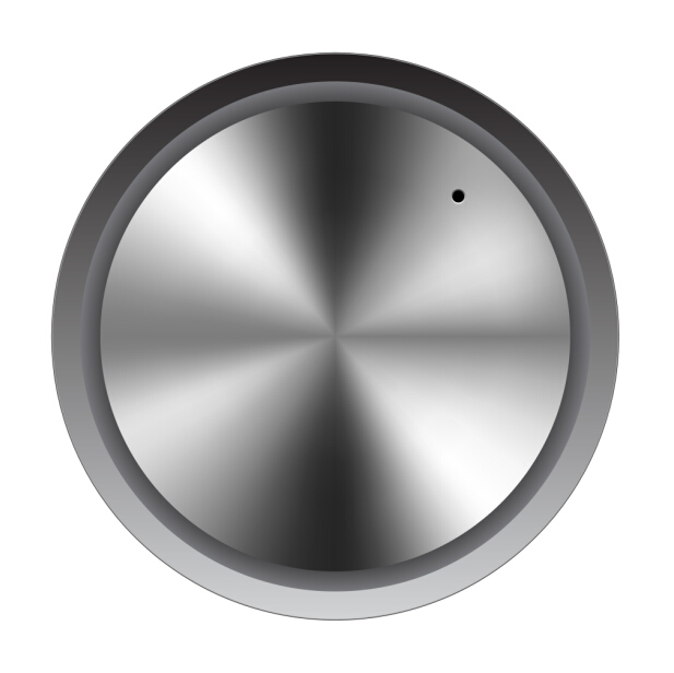 617x616 Silvery Metal Button Vector Material Free Download