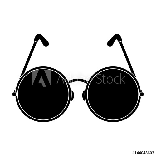 Round Glasses Vector at Vectorified.com | Collection of Round Glasses ...