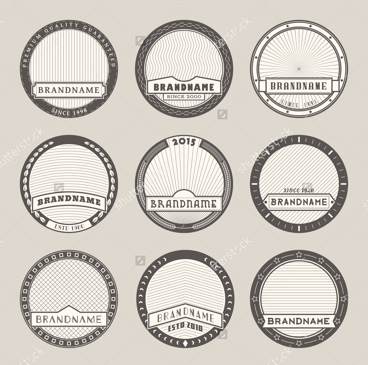 Round Label Vector at Vectorified.com | Collection of Round Label ...