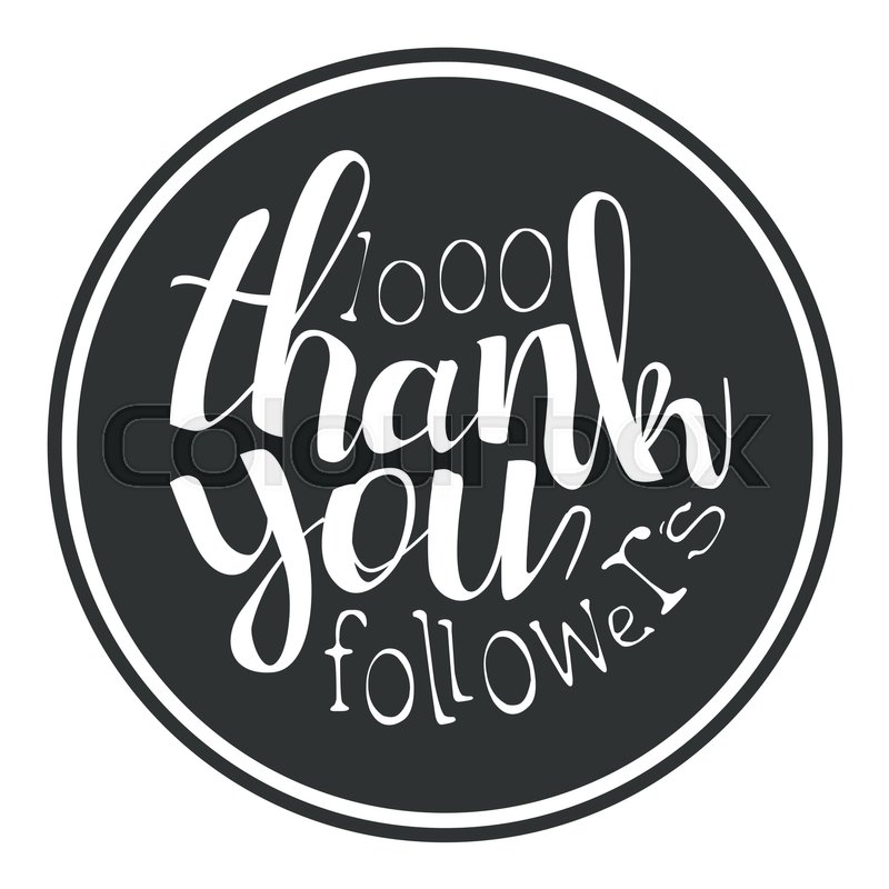 Thank You Black Round Label, Vector Stock Vector Colourbox 800x800 Thank You Black Round Label, Vector Stock Vector Colourbox