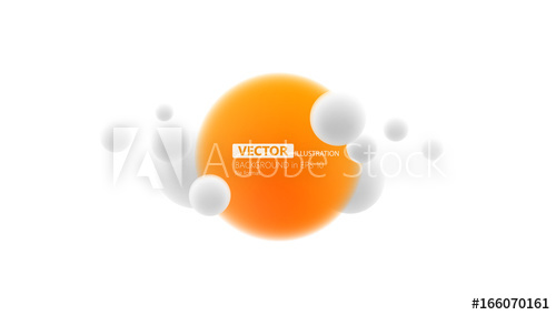 Abstract Bubbles Background With Round Label 500x284 Abstract Bubbles Background With Round Label