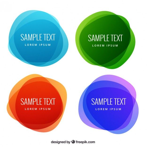 Abstract Round Labels In Colorful Style Free Vector Awesome 626x626 Abstract Round Labels In Colorful Style Free Vector Awesome