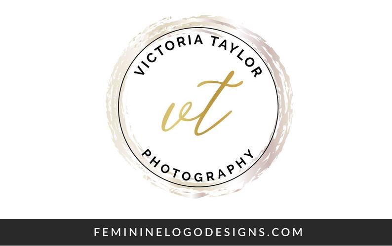 794x499 Silver Gold Logo Circle Logo Modern Logo Design Initials Etsy