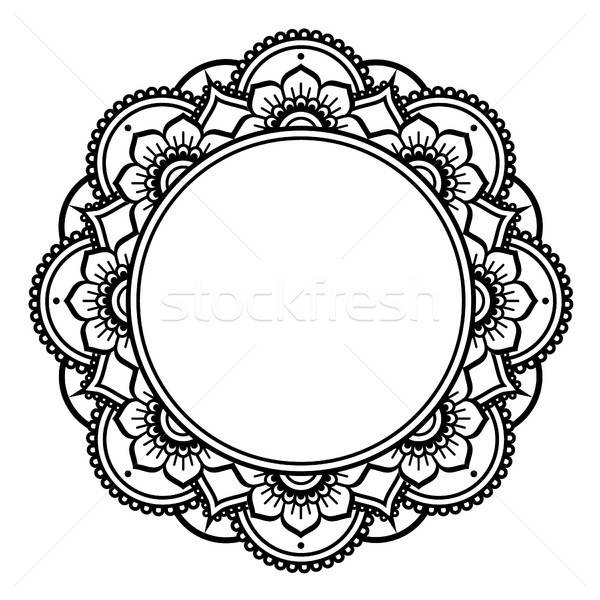 Mandala Design, Mehndi Henna Tattoo Inspired Round Pattern Vector 600x600 Mandala Design, Mehndi Henna Tattoo Inspired Round Pattern Vector