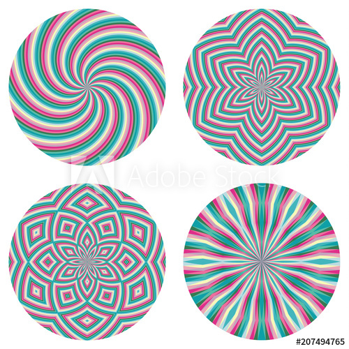 Abstract Circle Backgrounds Colorful Geometric Round Patterns 500x500 Abstract Circle Backgrounds Colorful Geometric Round Patterns