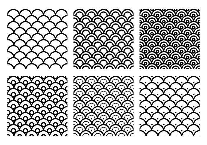 Fish Scale Pattern Vector 700x490 Fish Scale Pattern Vector