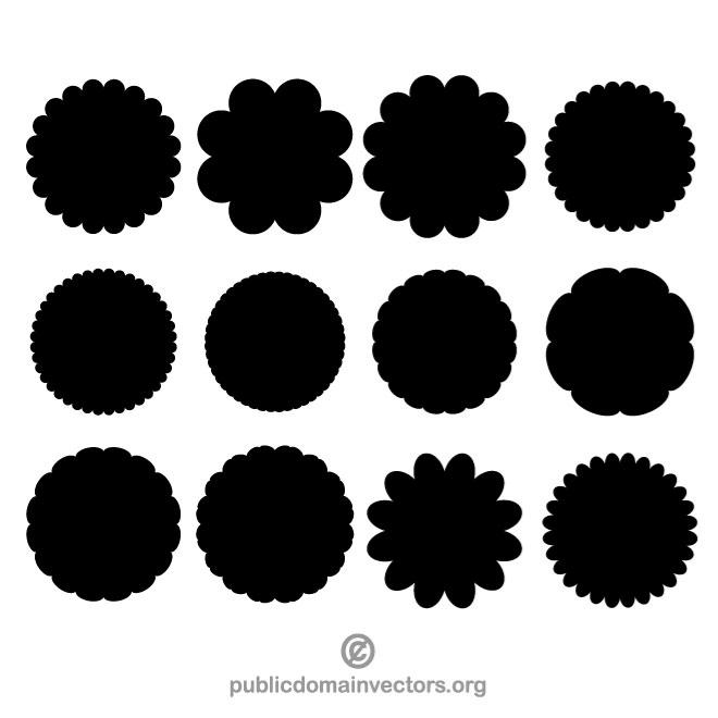 Round Shape Vector at Vectorified.com | Collection of Round Shape