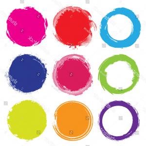 300x300 Grunge Circle Framesvector Round Shapes Wallkeeper