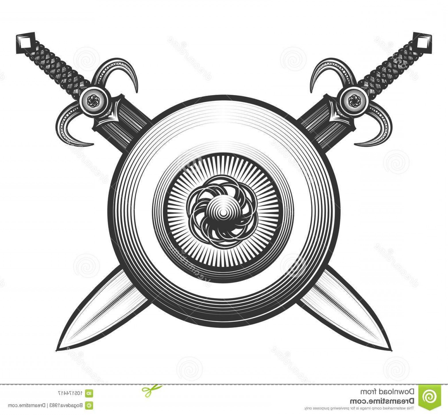 1560x1444 Vector Shield Tattoo Wallkeeper