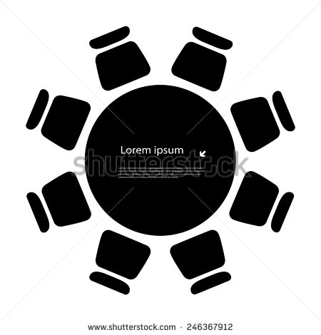 450x470 Round Table Icon