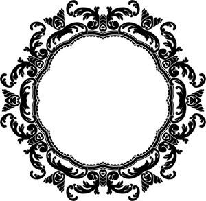 Free Round Vector Frame 300x293 Free Round Vector Frame