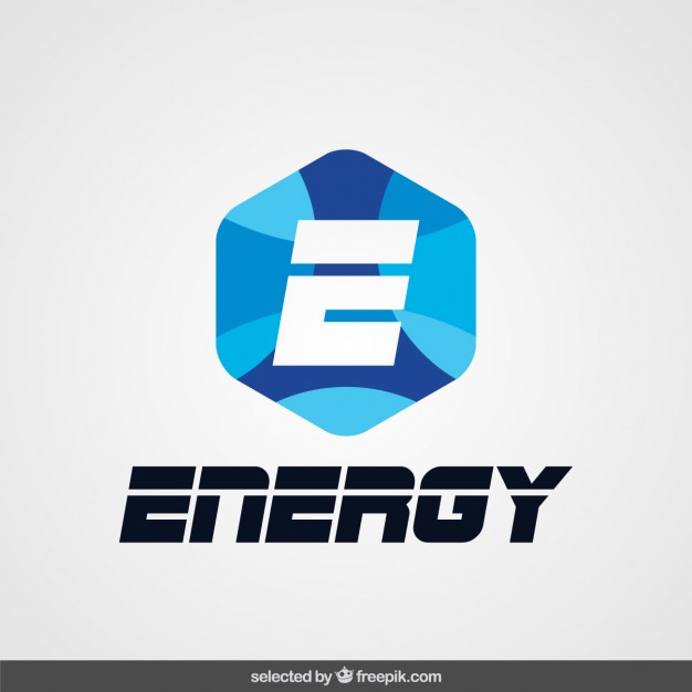 626x626 Blue Rounded Hexagon Logo Vector Free Download