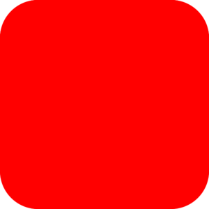 300x300 Red Rounded Square Clip Art