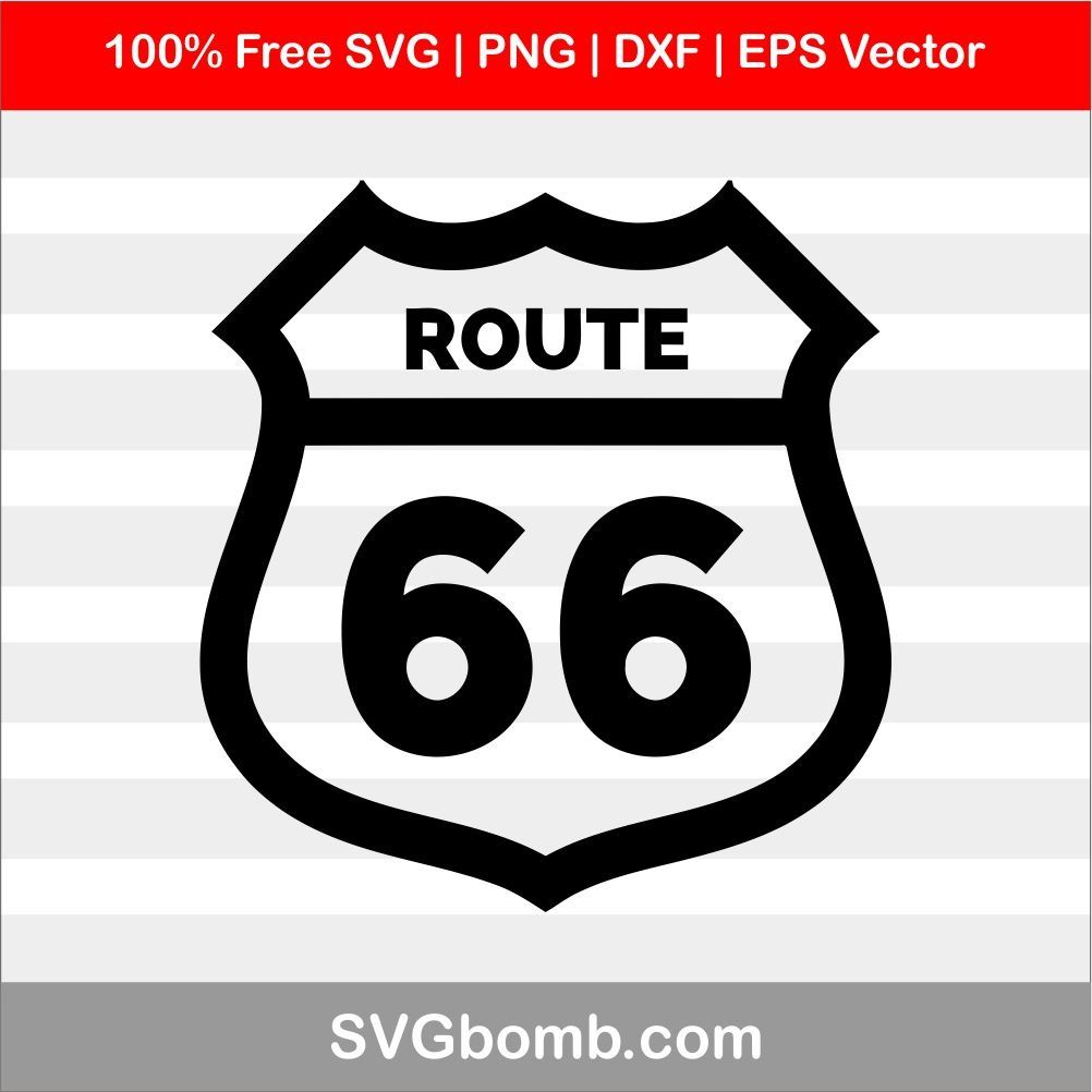 1002x1002 Route Sign Vector Image Cricut Cameo Route Sign