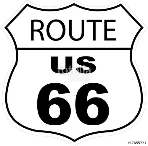 Route 66 Logo Vector at Vectorified.com | Collection of Route 66 Logo ...