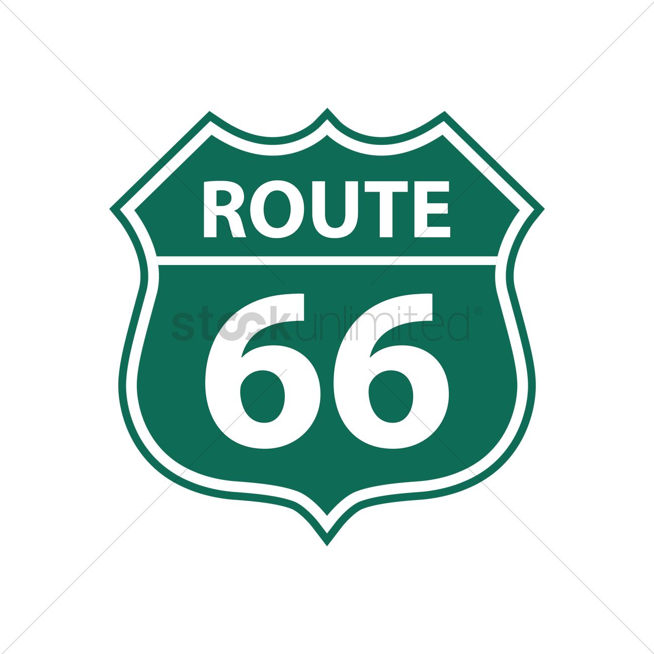 1300x1300 Route Road Sign Vector Image