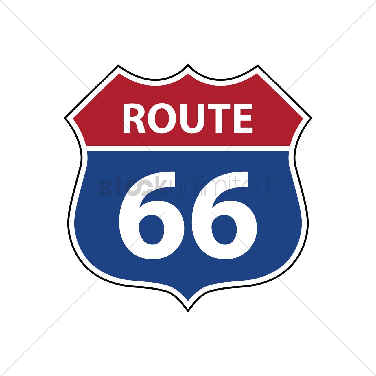1300x1300 Route Road Sign Vector Image