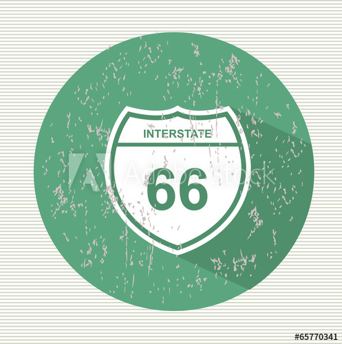 497x500 Route Sign, Vector