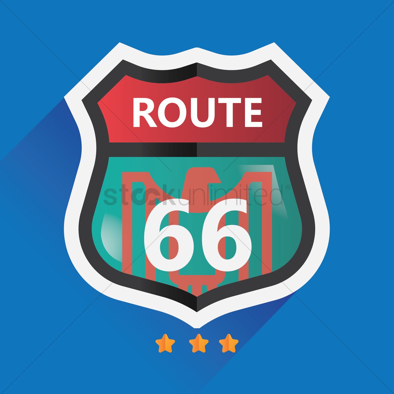 Route Vector Image 1300x1300 Route Vector Image