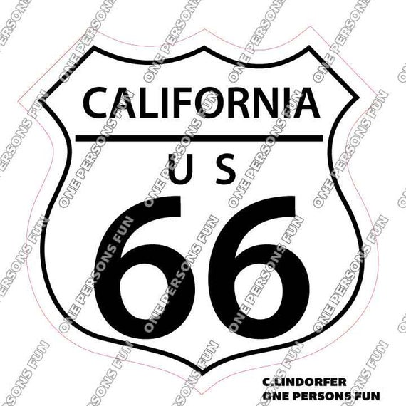 Route 66 Vector at Vectorified.com | Collection of Route 66 Vector free ...