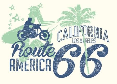 California Retro Route Vector Art Royalty Free Vector Graphics 450x323 California Retro Route Vector Art Royalty Free Vector Graphics