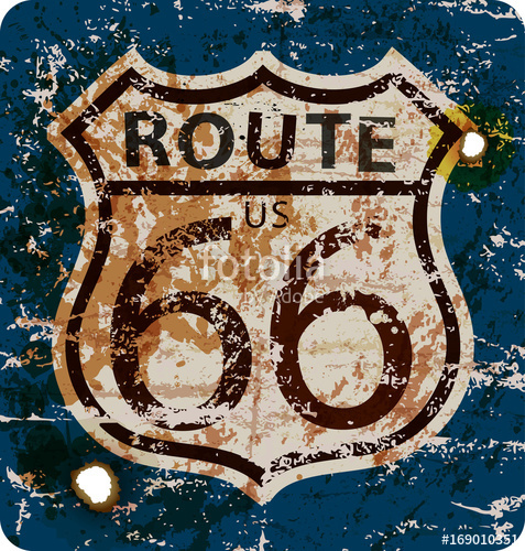 Vintage Route Road Sign,retro Grungy Vector Illustration Stock 477x500 Vintage Route Road Sign,retro Grungy Vector Illustration Stock