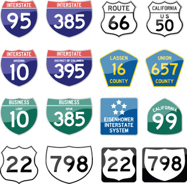 Route Sign Vector at Vectorified.com | Collection of Route Sign Vector ...