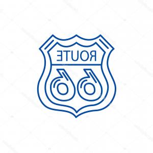 300x300 Stock Vector Amarillo Route Sign Cqrecords